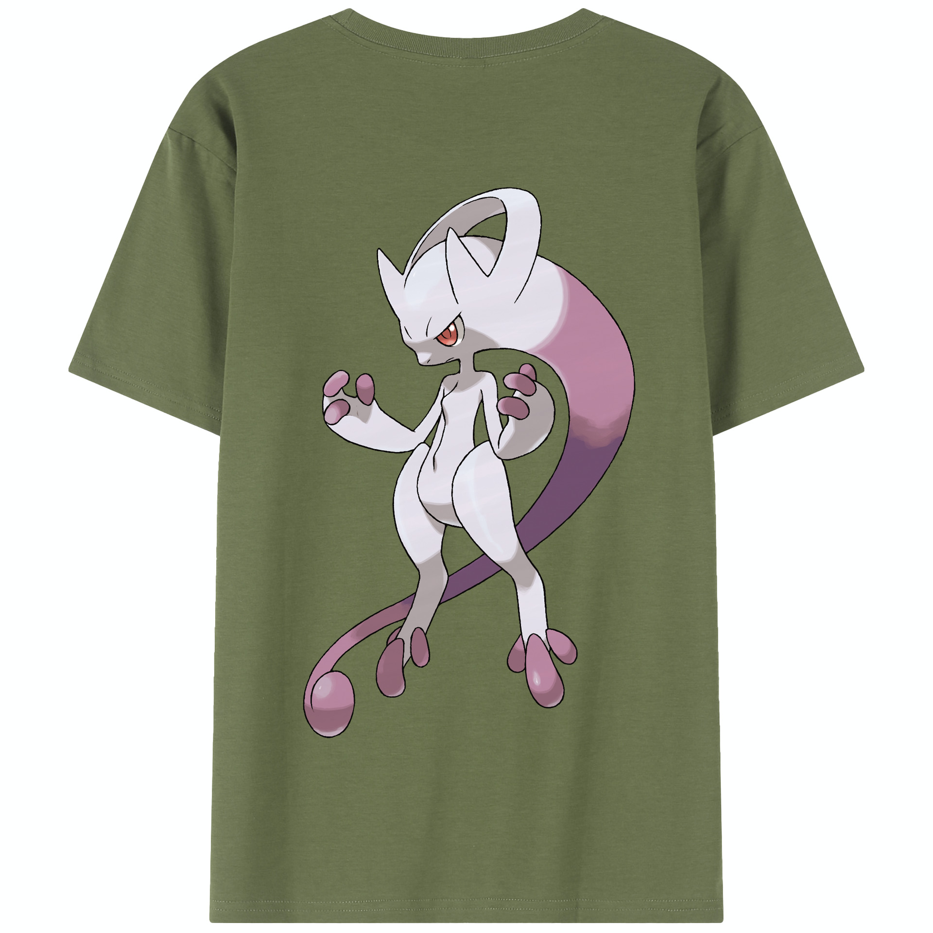 （画像用） ポケットモンスター Pokémon 綿100％半袖Tシャツ（背面プリント）
